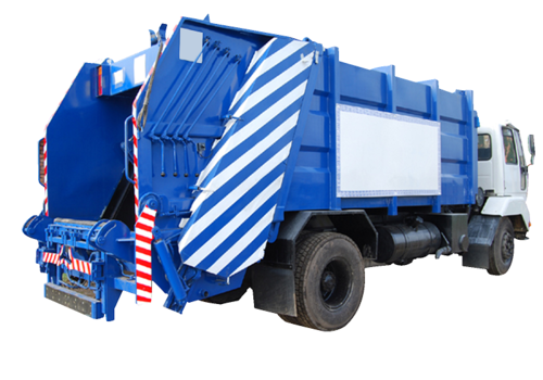 compactor with bin lifter